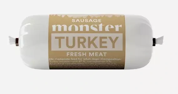 Monster Dog Sausage Turkey 80 g