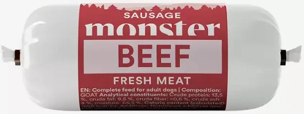 Monster Dog Sausage Beef 400 g