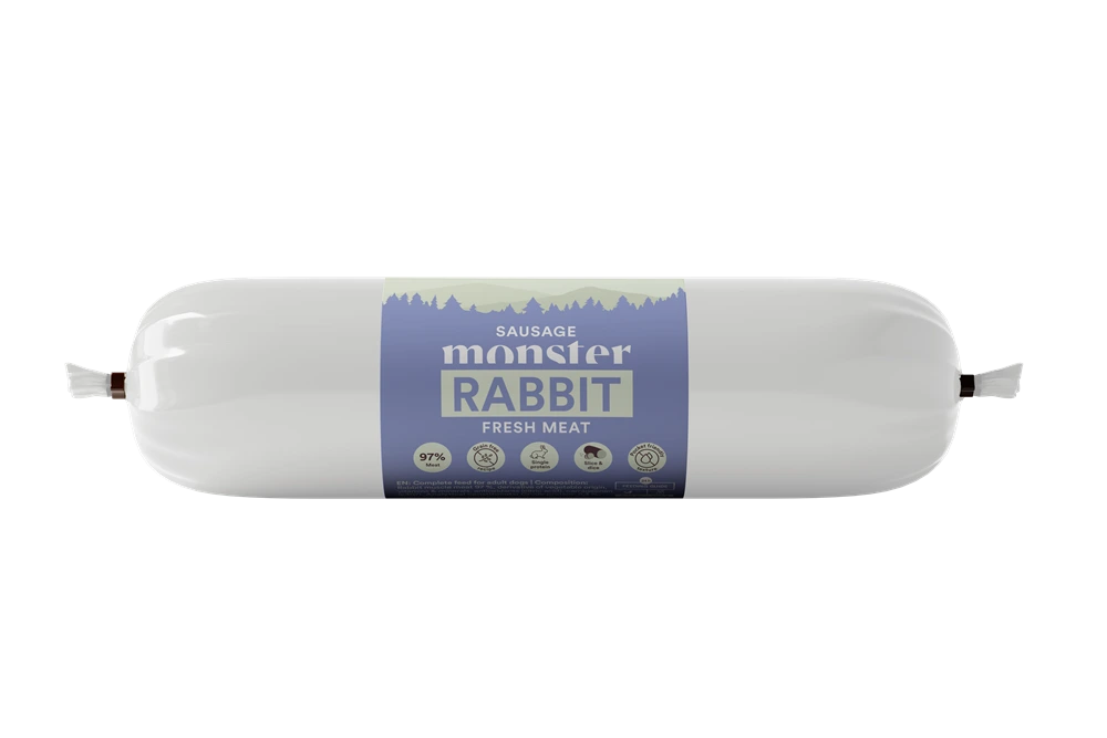 Monster Hund Sausage Rabbit 200 g