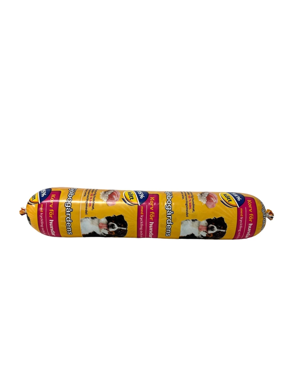 Hundmat köttkorv kyckling 1000g