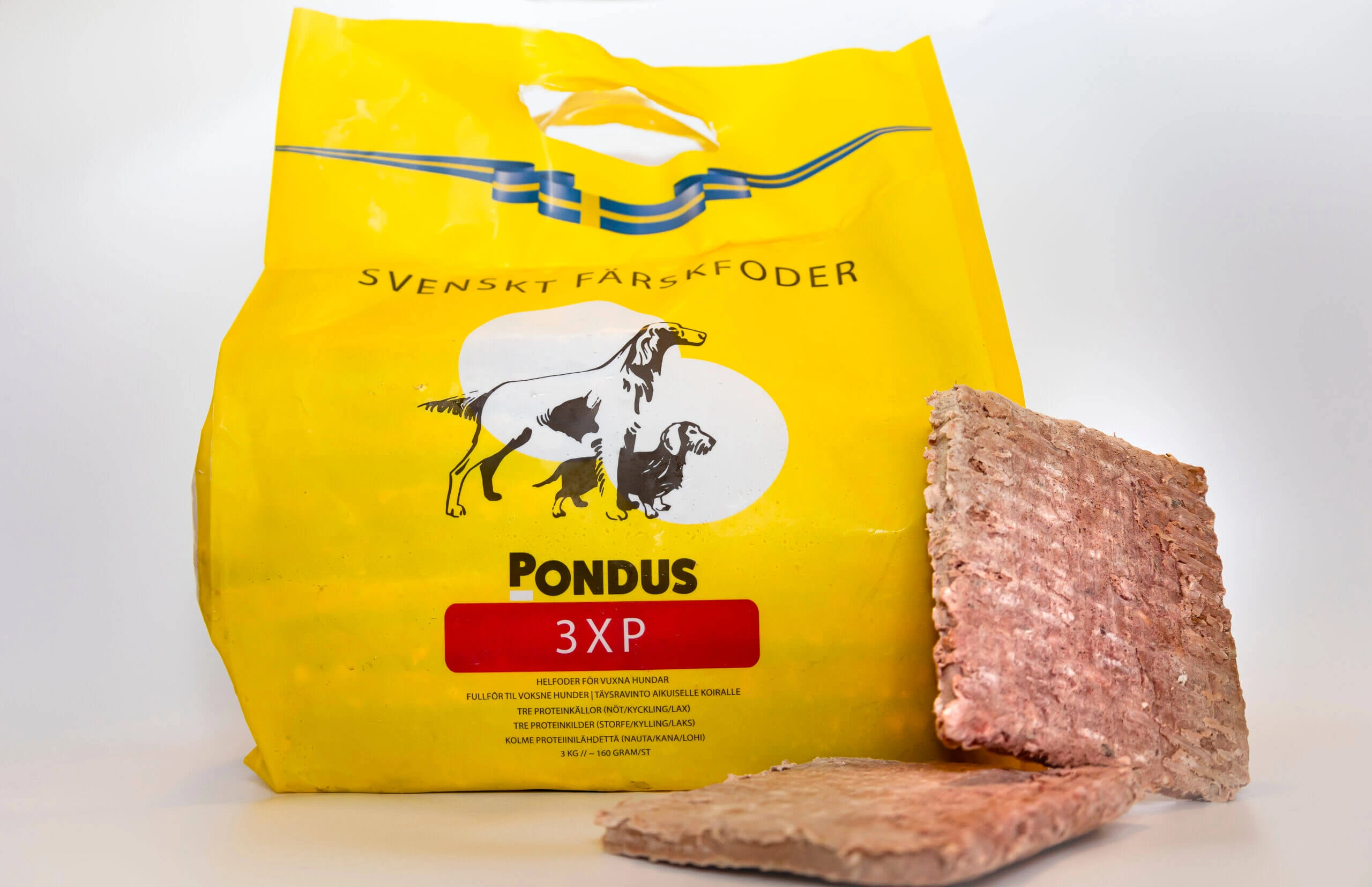 Pondus 3xP Småblock 3kg