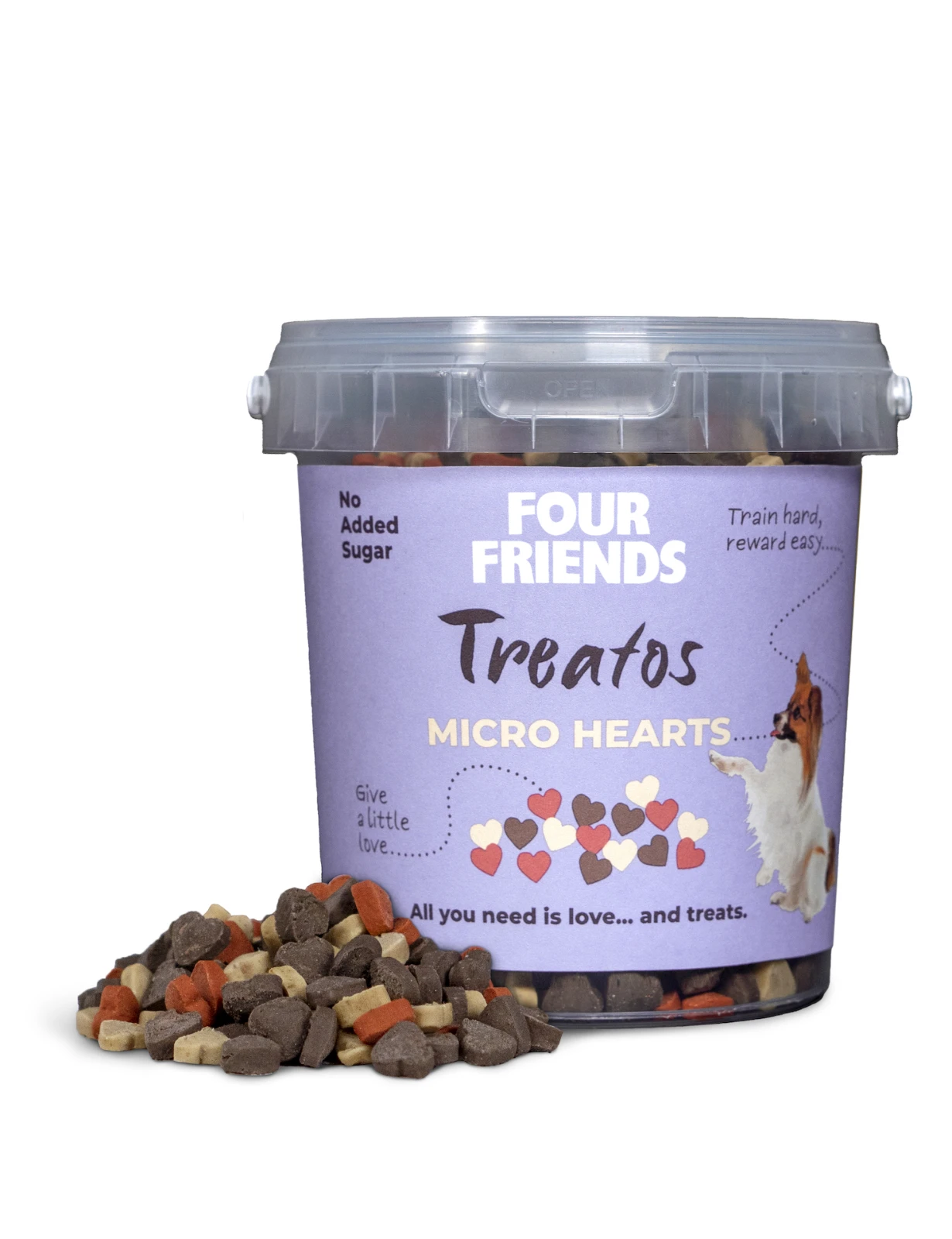 Treatos Micro Hearts 500g hink