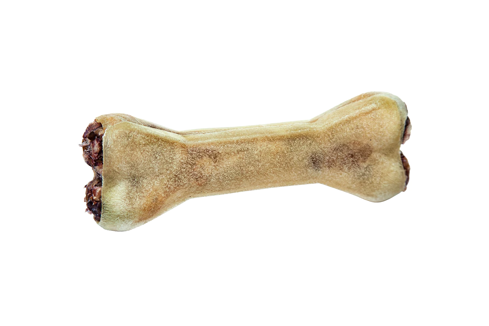 FF Beef rawhide chew bone with bull pizzle 17 cm