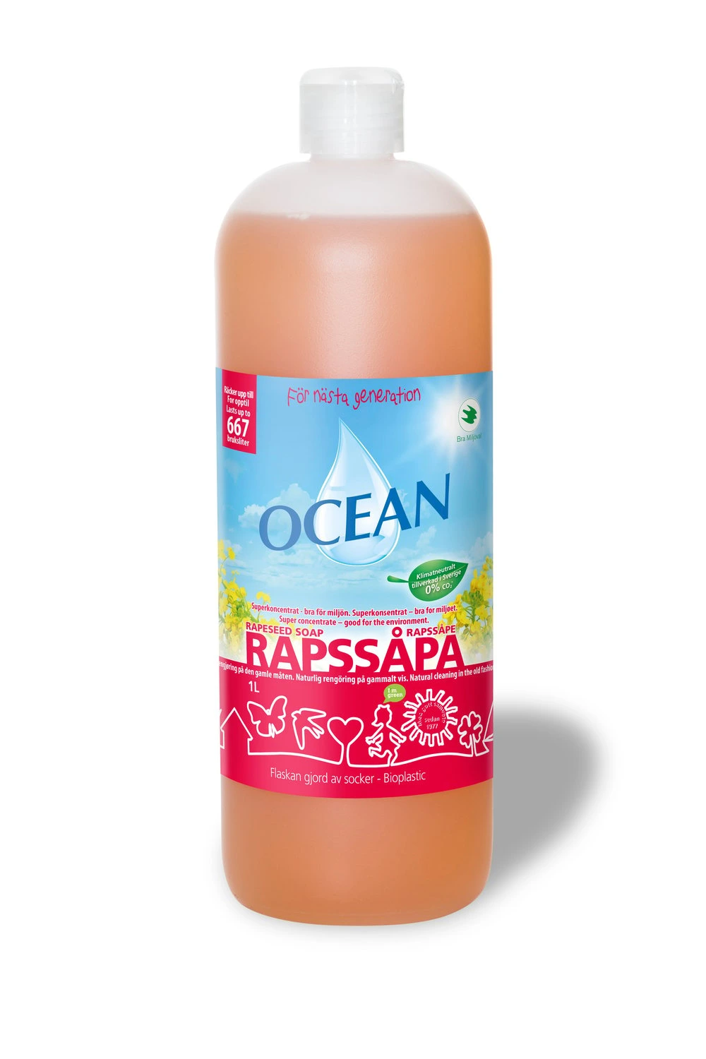 Rapssåpa 1 lit