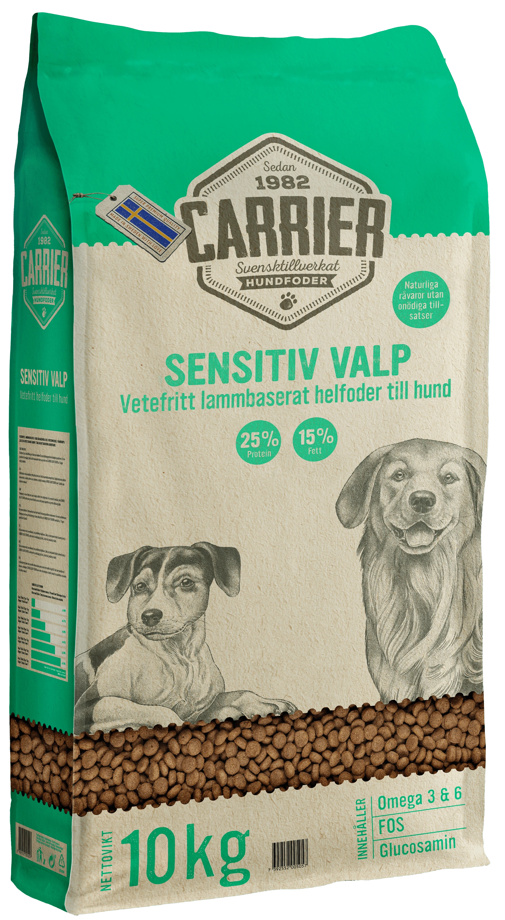 Carrier Sensitiv Valp 10kg