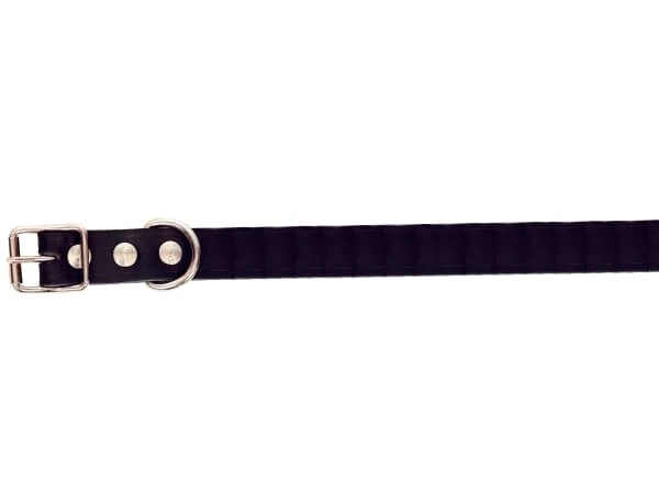 Halsband Läder svart olika storlekar
