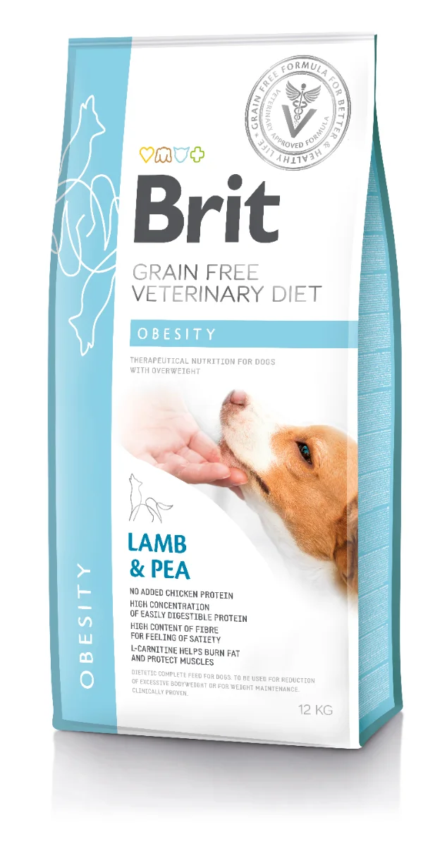 VETERINARY obesity lamb&pea 12kg