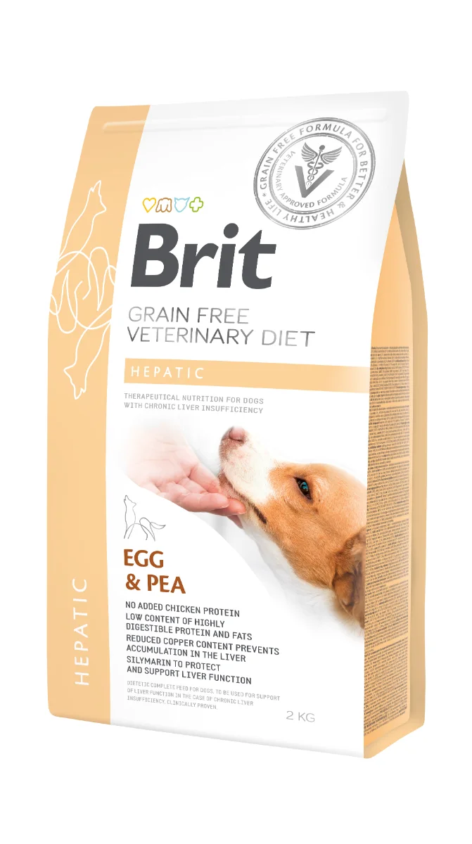 VETERINARY Hepatic egg&pea 2kg