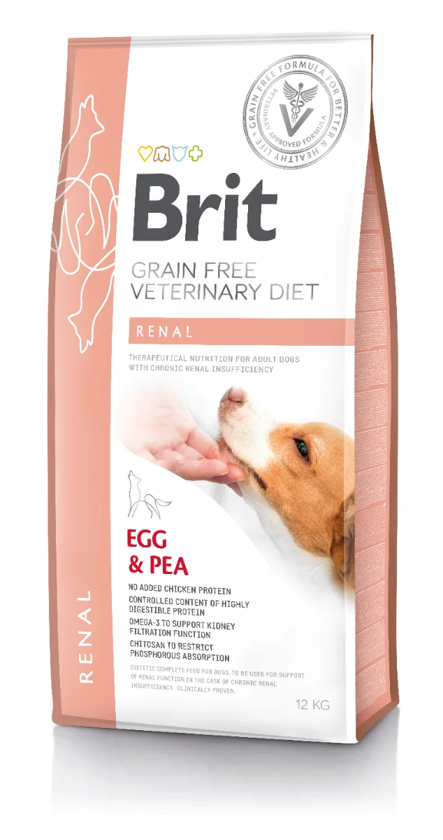 VETERINARY renal egg&pea 12kg