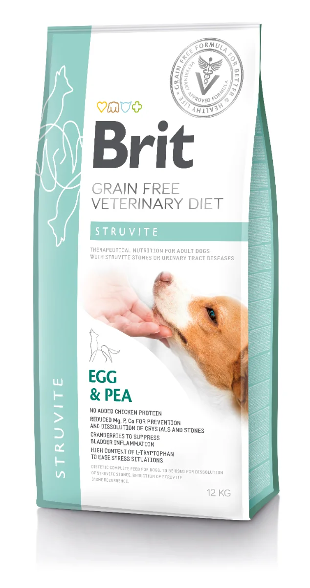VETERINARY Struvite 12 kg egg&pea