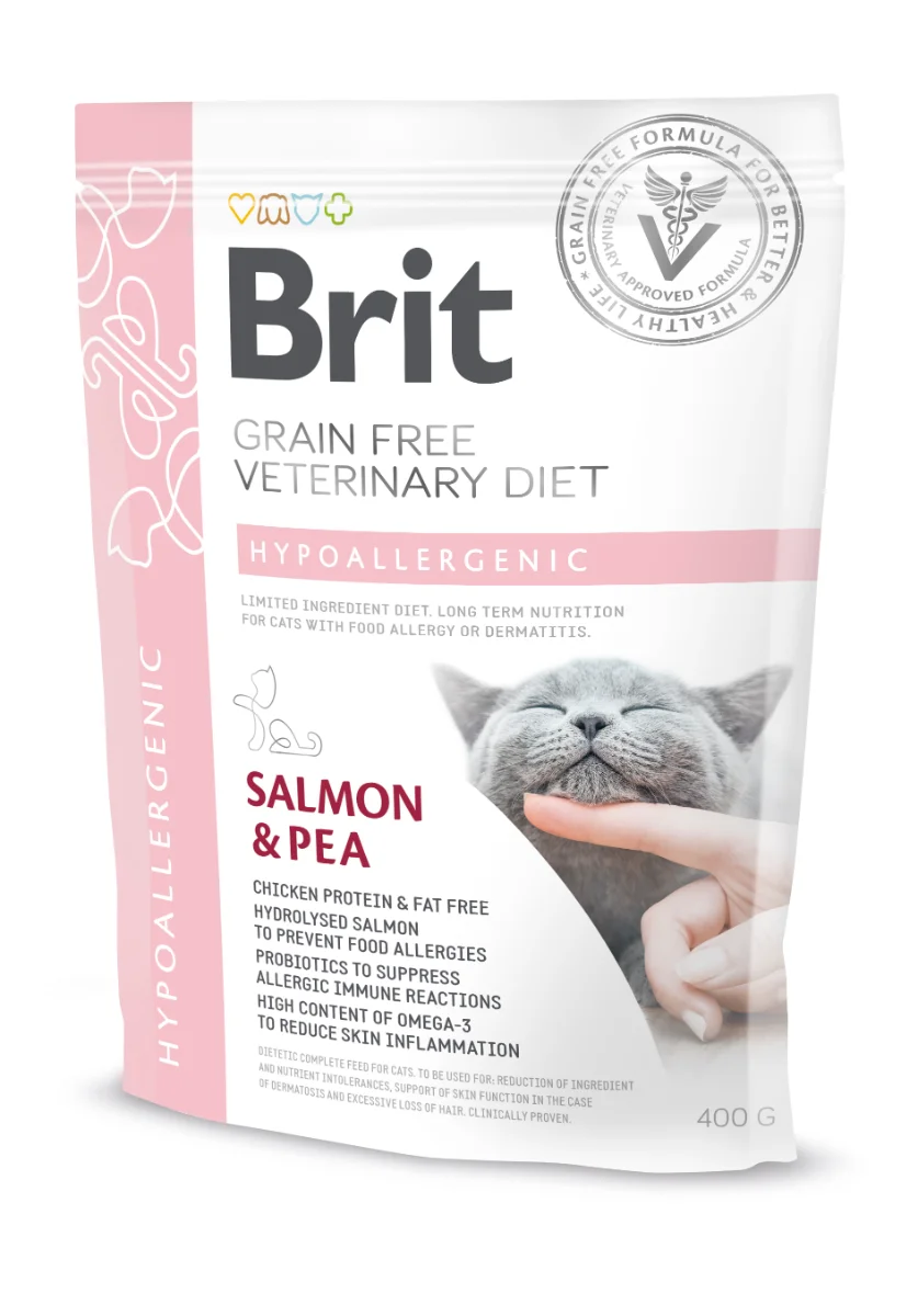 VETERINARY Cat Hypoallergenic 0,4KG