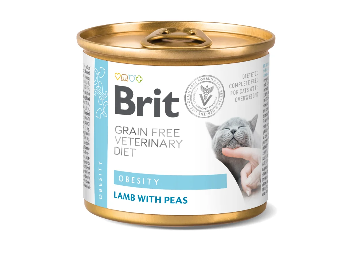 VETERINARY burk cat Obesity 200 g