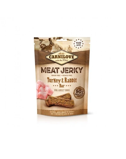 Meat Jerky Turkey & Rabbit Bar