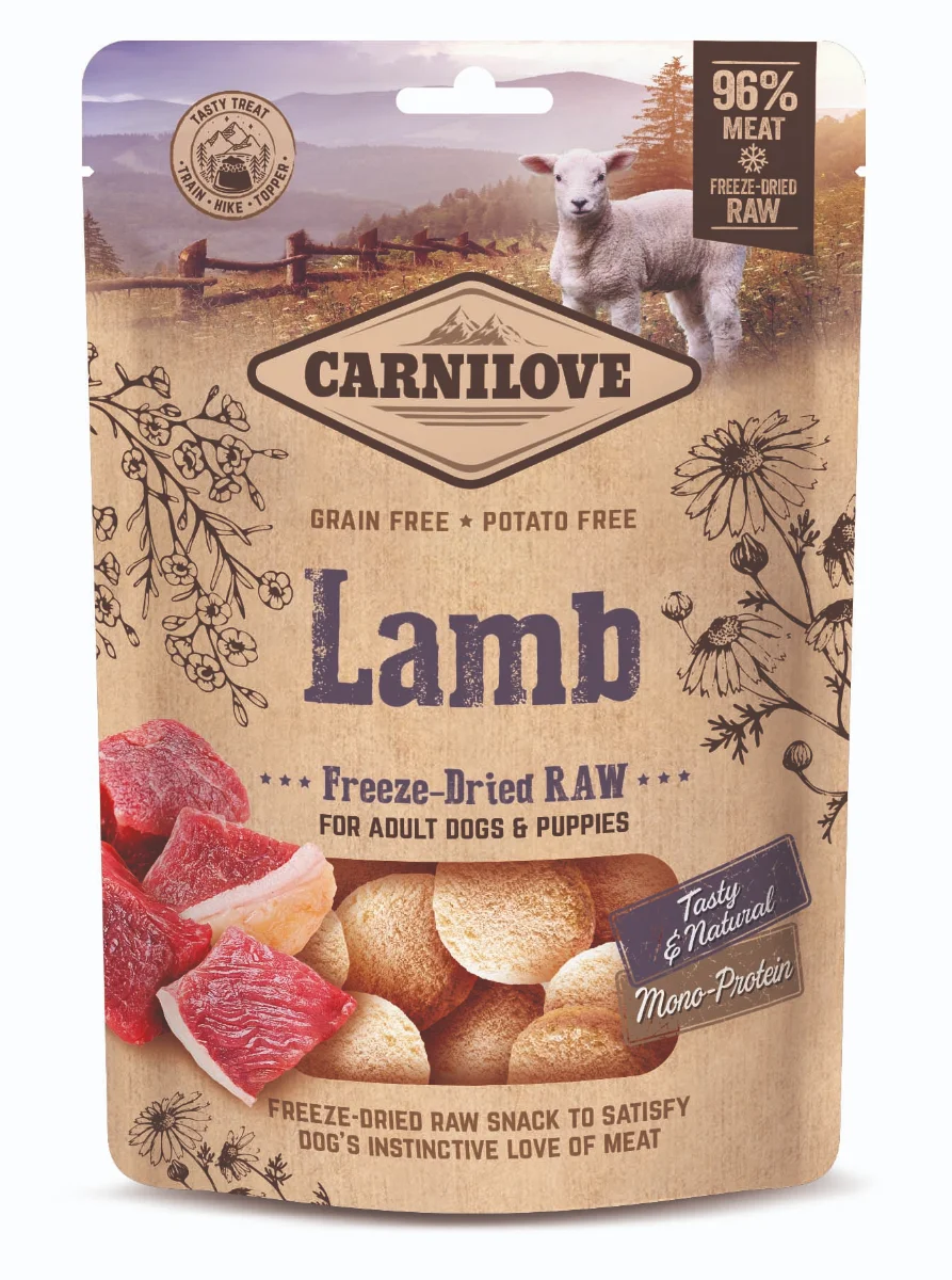 Freeze-Dried Raw Snacks Lamb 60g