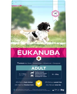 EUK ADULT MEDIUM 3 KG