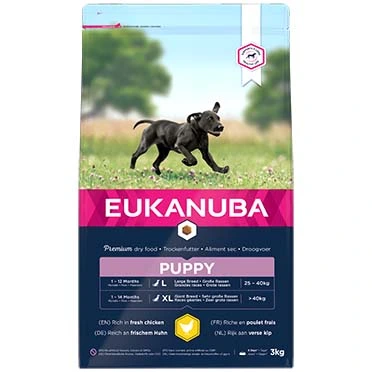 EUK PUPPY LARGE 3 KG