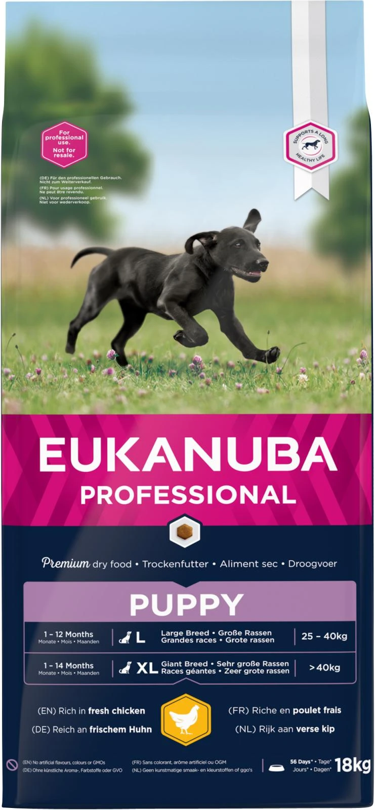 EUK PUPPY LARGE 18KG