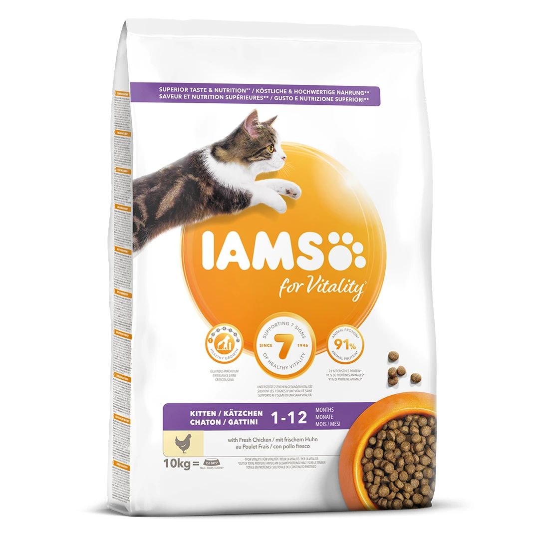 IAMS CAT KITTEN 10 KG