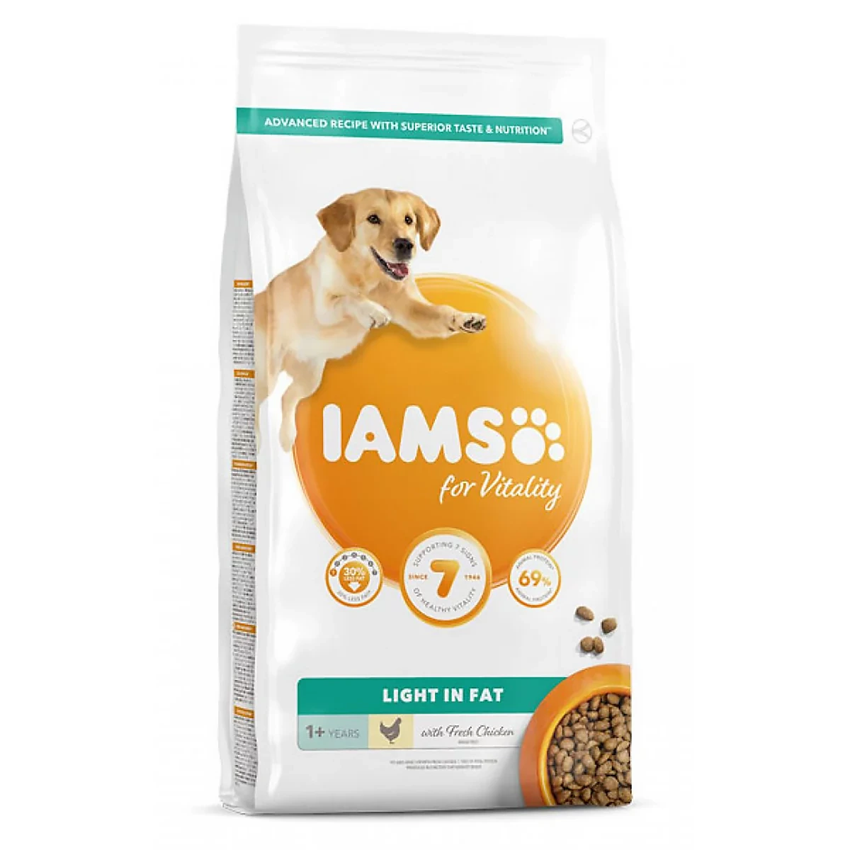 IAMS Light In Fat Dog 12kg