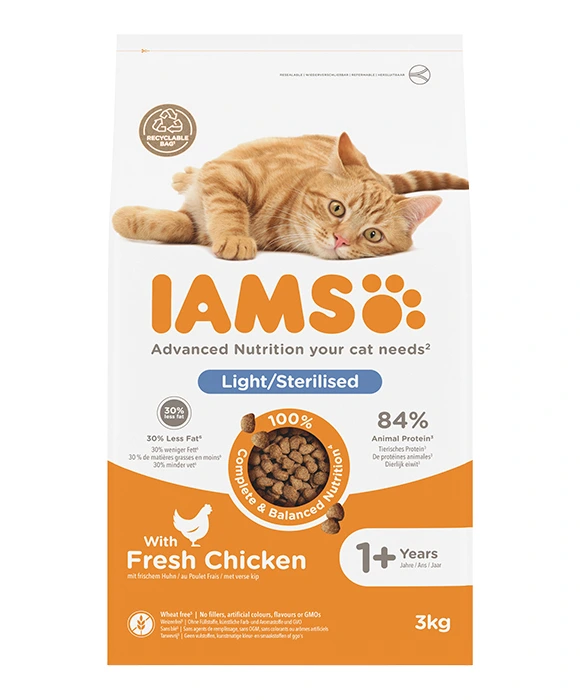IAMS CAT AD STERILISED 3 KG