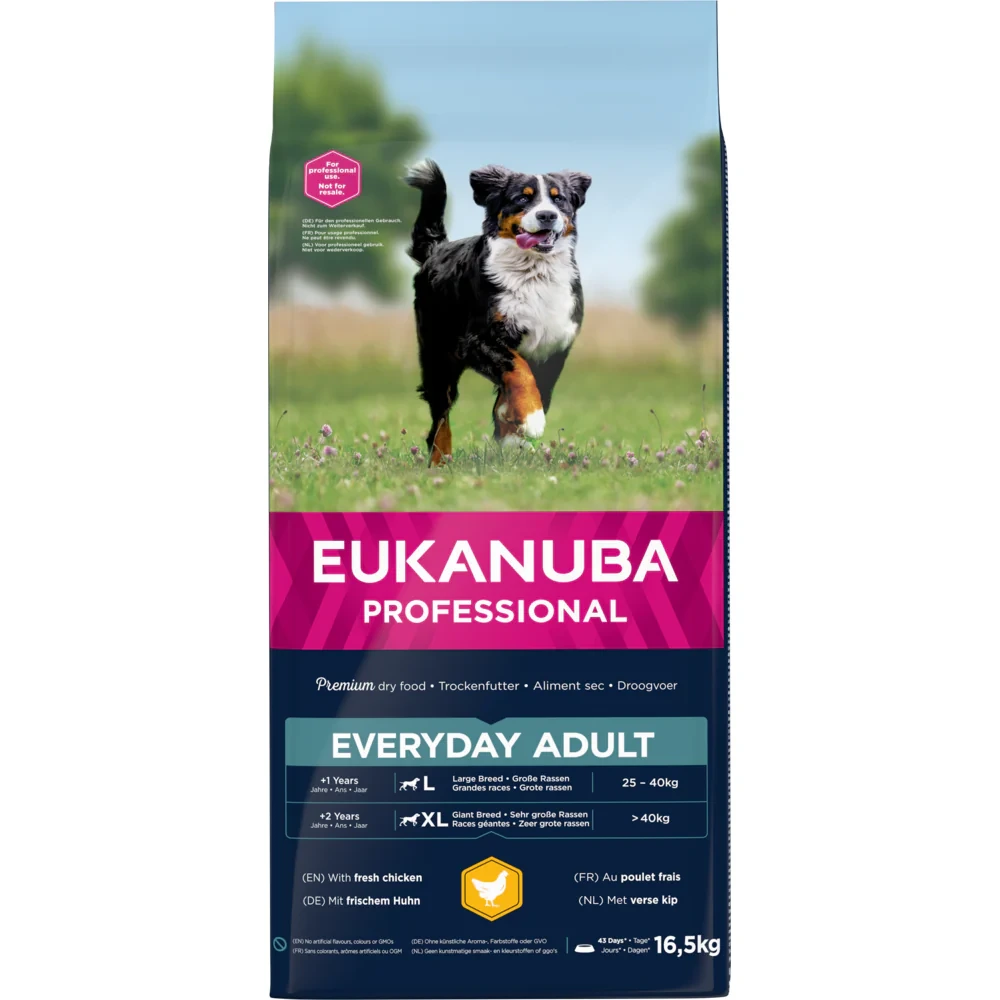 EUK DOG AD EVERYDAY 16,5 KG LARGE