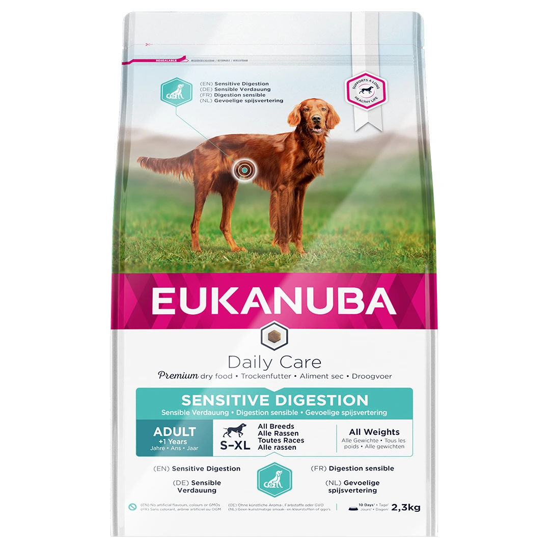EUK SENSITIVE DIGESTION 2,3KG DAILY CARE