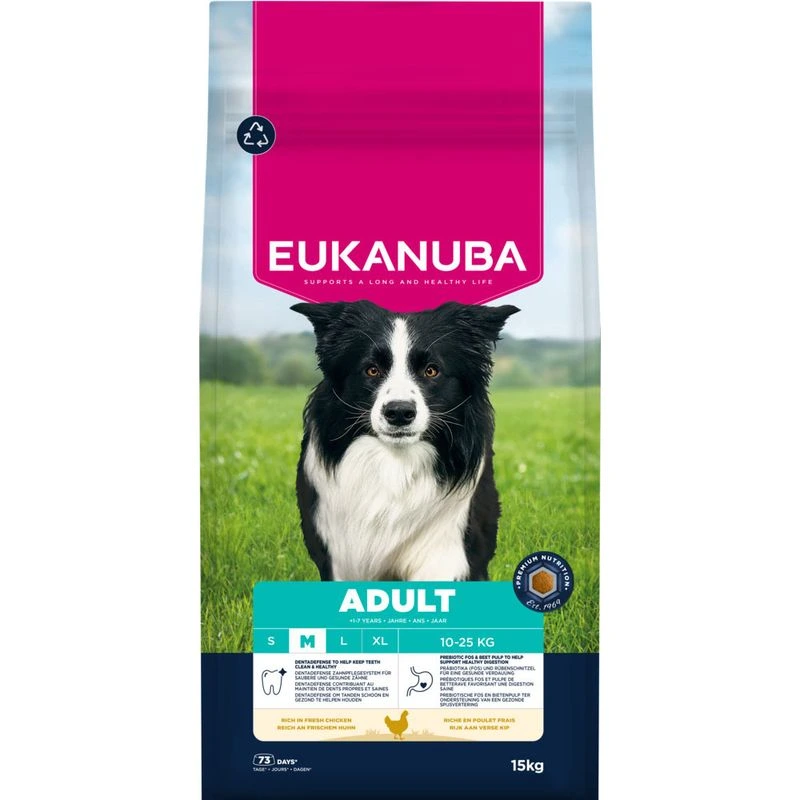 EUK ADULT MEDIUM 15 KG