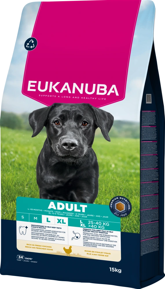 EUK ADULT LARGE 15 KG
