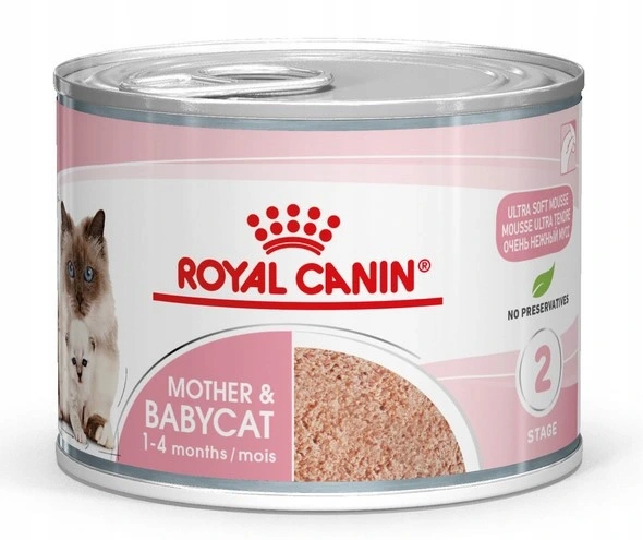 RCC MOTHER&BABYCAT MOUSSE 195g WET ST
